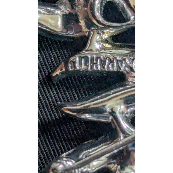 Sarah Coventry Vintage Rhinestone Starburst Pin Brooch  Silver Aurora Borealis S - Picture 5 of 6